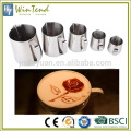 Milk frothing pitcher espresso coffee novelty durable non-stick coating stainless steel milk jug